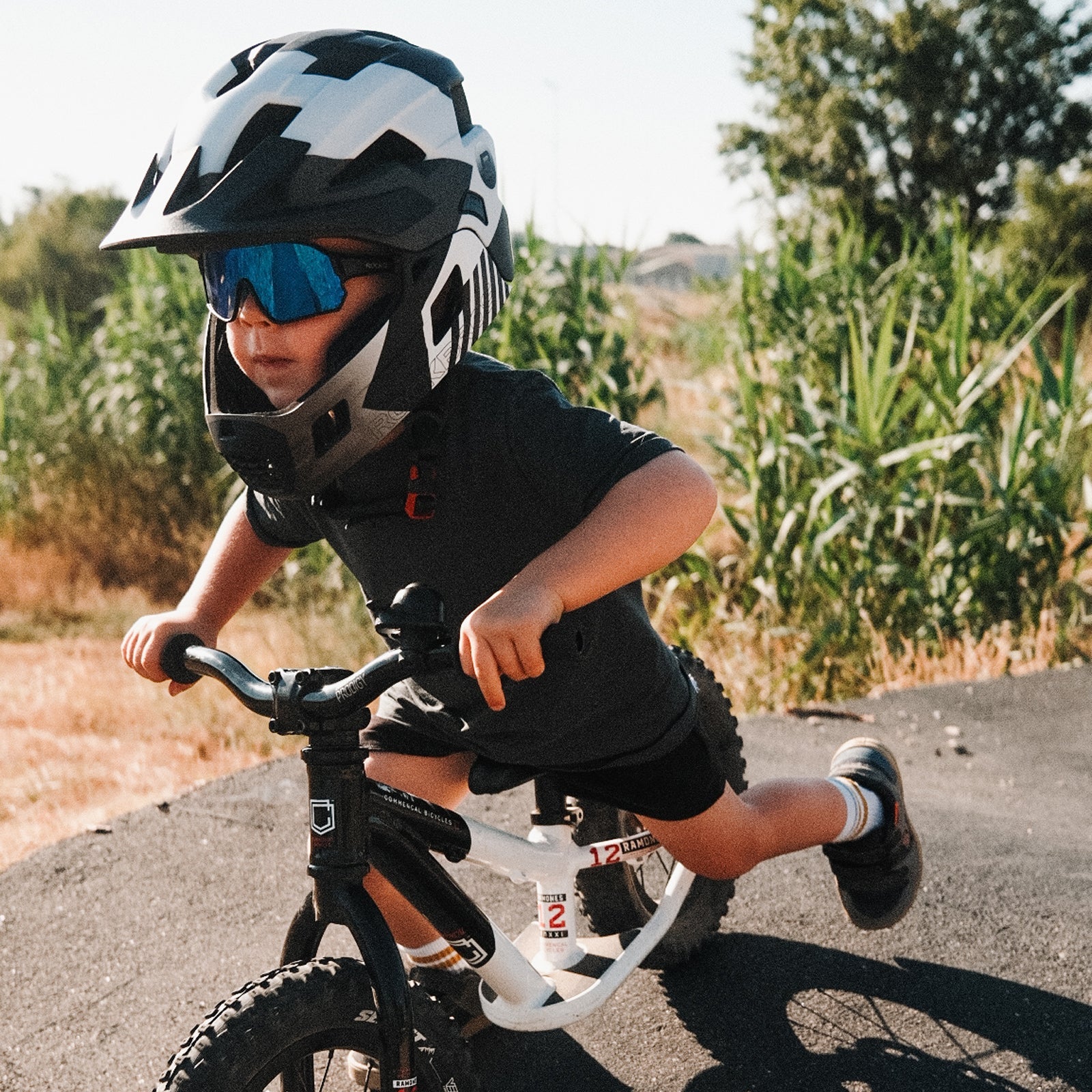 Lightweight and stylish kids sunglasses for sunny Australian days.