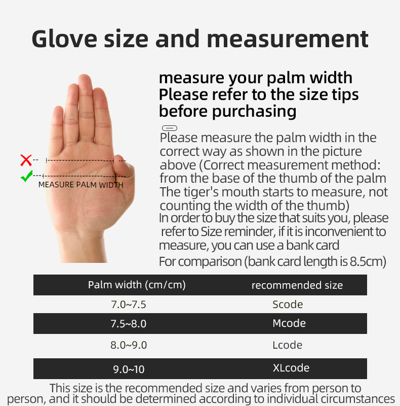 Full Finger Cycling Gloves Touchscreen Gloves