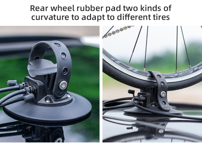 ROCKBROS Electric Suction Cup Roof Rack for 1-3 Bikes