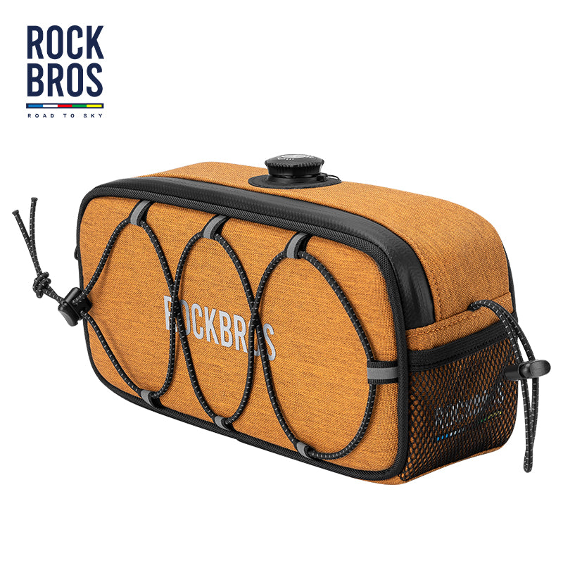 【ROAD TO SKY】 ROCKBROS Deluxe Large Handlebar Bag Cycling Front Frame Bag in Various Colours