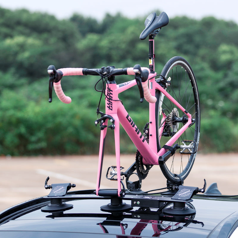 ROCKBROS Electric Suction Cup Roof Rack for 1-3 Bikes