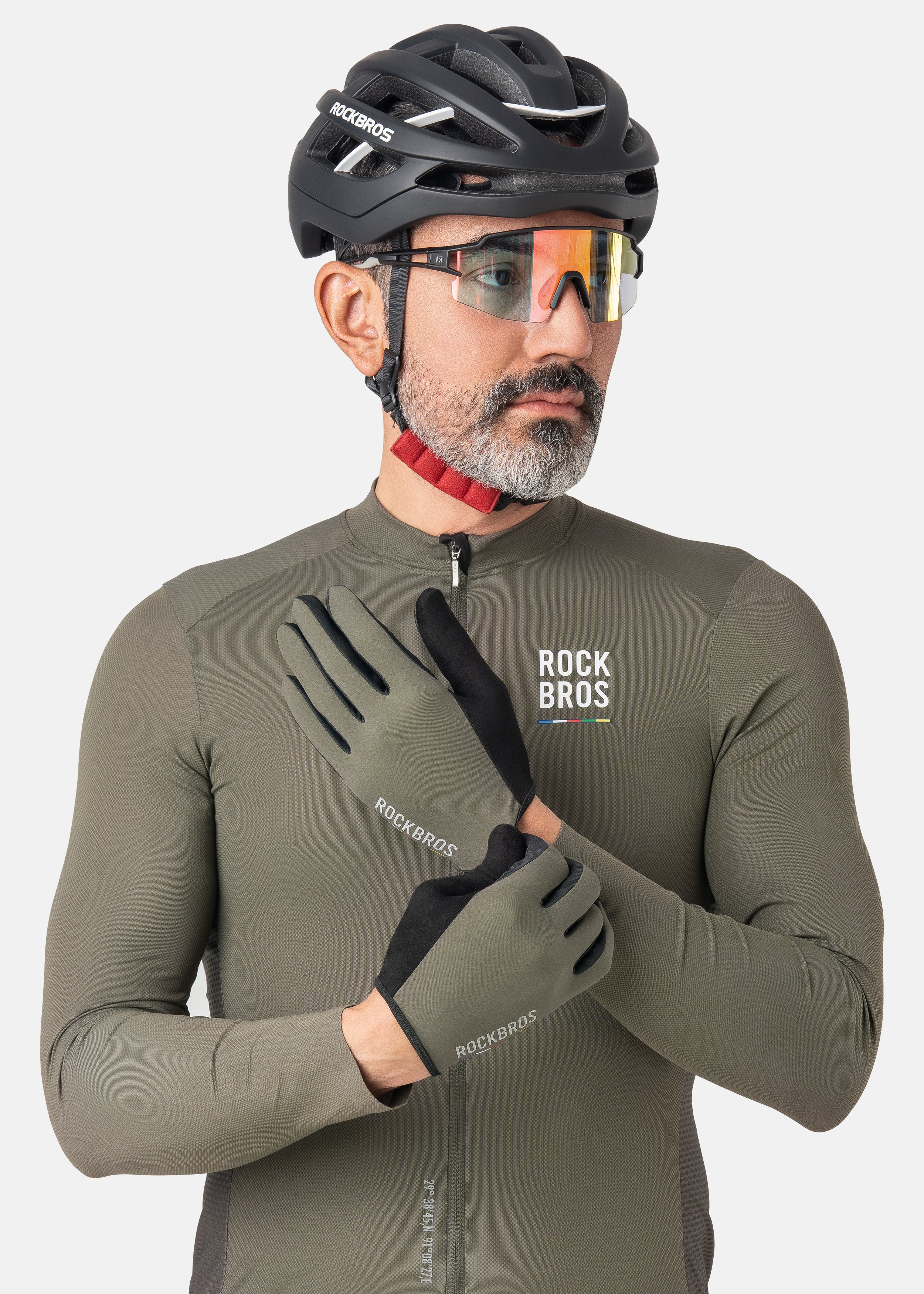 【ROAD TO SKY】by ROCKBROS Deluxe Cycling Gloves in Various Colours