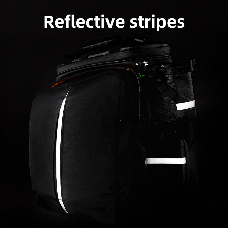 ROCKBROS Deluxe Bicycle Pannier Bike Bag with Extendable Compartments