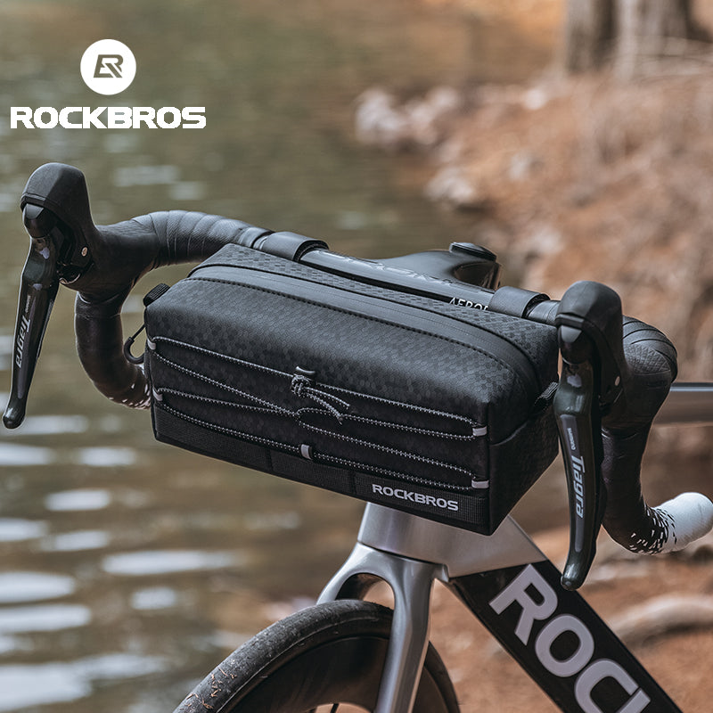 ROCKBROS Cycling Handlebar Bag 2L Portable Shoulder Bag Bike Bicycle Frame Bag