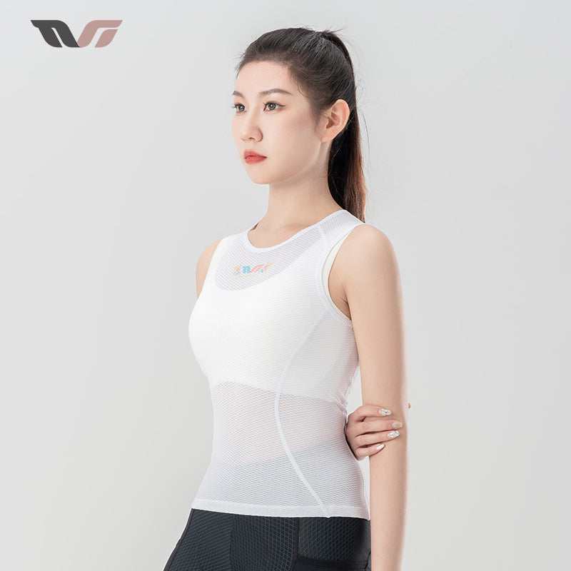 ROCKBROS TVI  Women Cycling Base Layer Breathable Sweat-wicking Sporty Vest