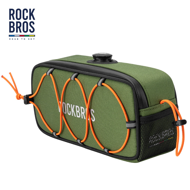 【ROAD TO SKY】 ROCKBROS Deluxe Large Handlebar Bag Cycling Front Frame Bag in Various Colours