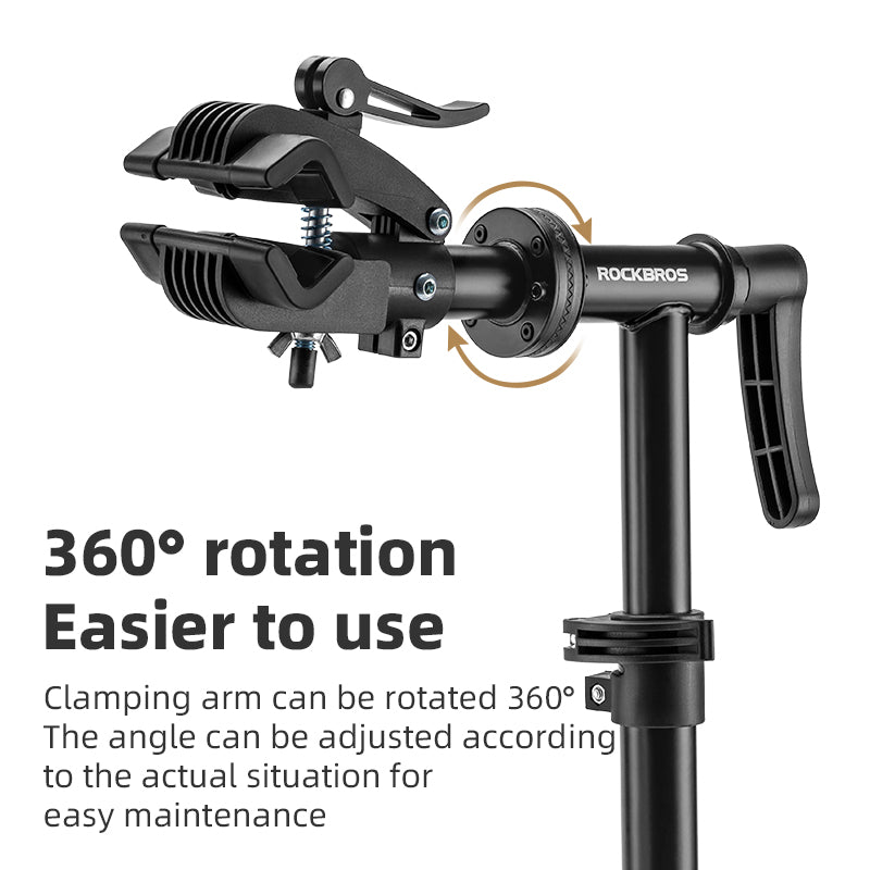 ROCKBROS Adjustable Bike Repair Stand Bench Mount Bicycle Desktop Workstand