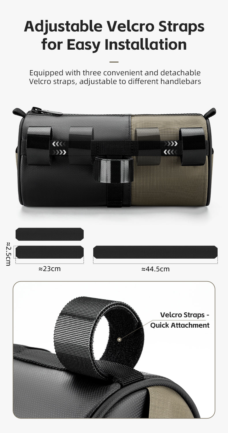 ROCKBROS MTB Road Cycling Bike Handlebar Bag 1.7L Shoulder Bag