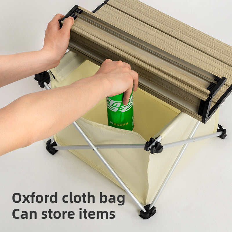 Qunature Aluminium Alloy Folding Portable Table Outdoor Camping Picnic BBQ Desk