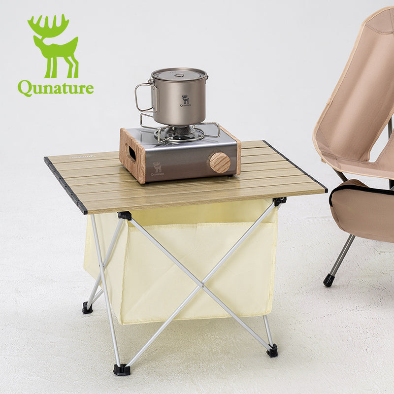 Qunature Aluminium Alloy Folding Portable Table Outdoor Camping Picnic BBQ Desk