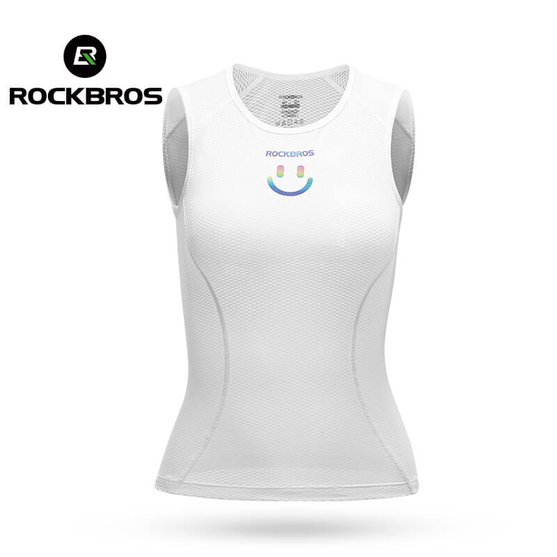 ROCKBROS Women's Cycling Vest Base Layer Breathable Slim 3D Cutting