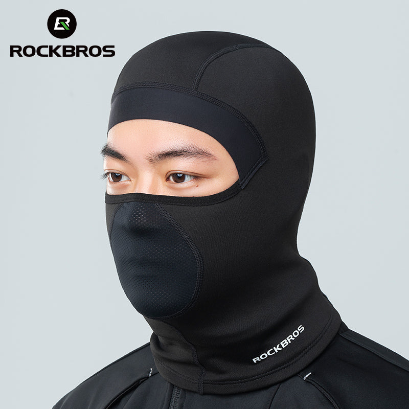 ROCKBROS Winter Thermal Cycling Balaclava Face Mask Breathable Elastic Headgear