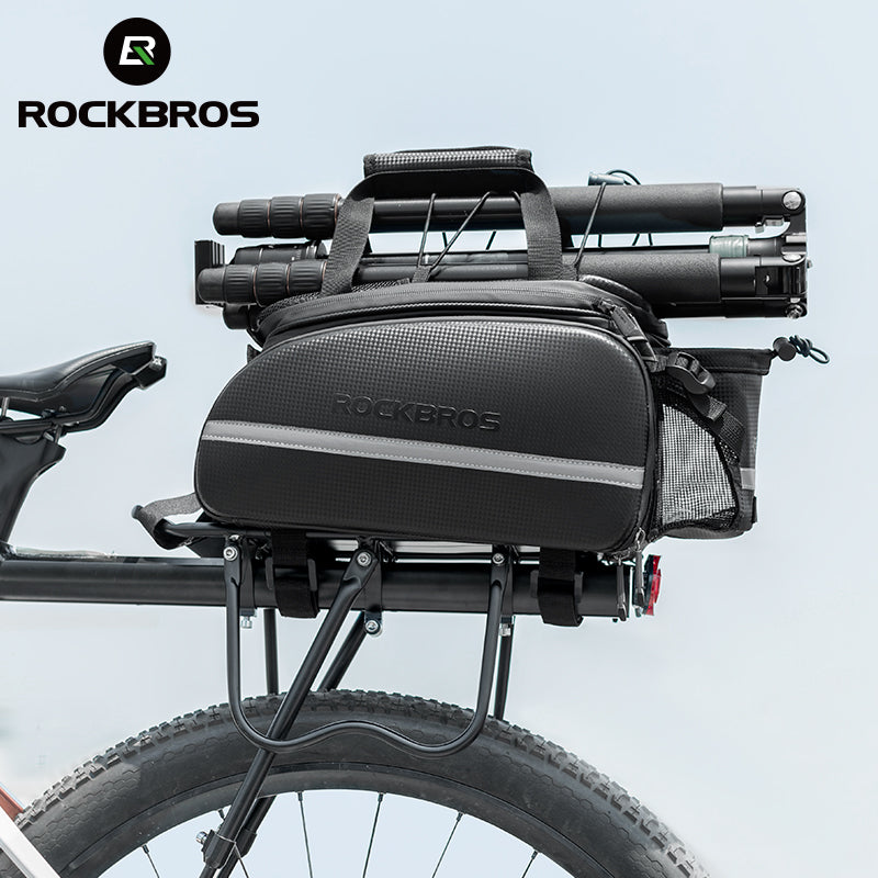 ROCKBROS Deluxe Bicycle Pannier Bike Bag with Extendable Compartments