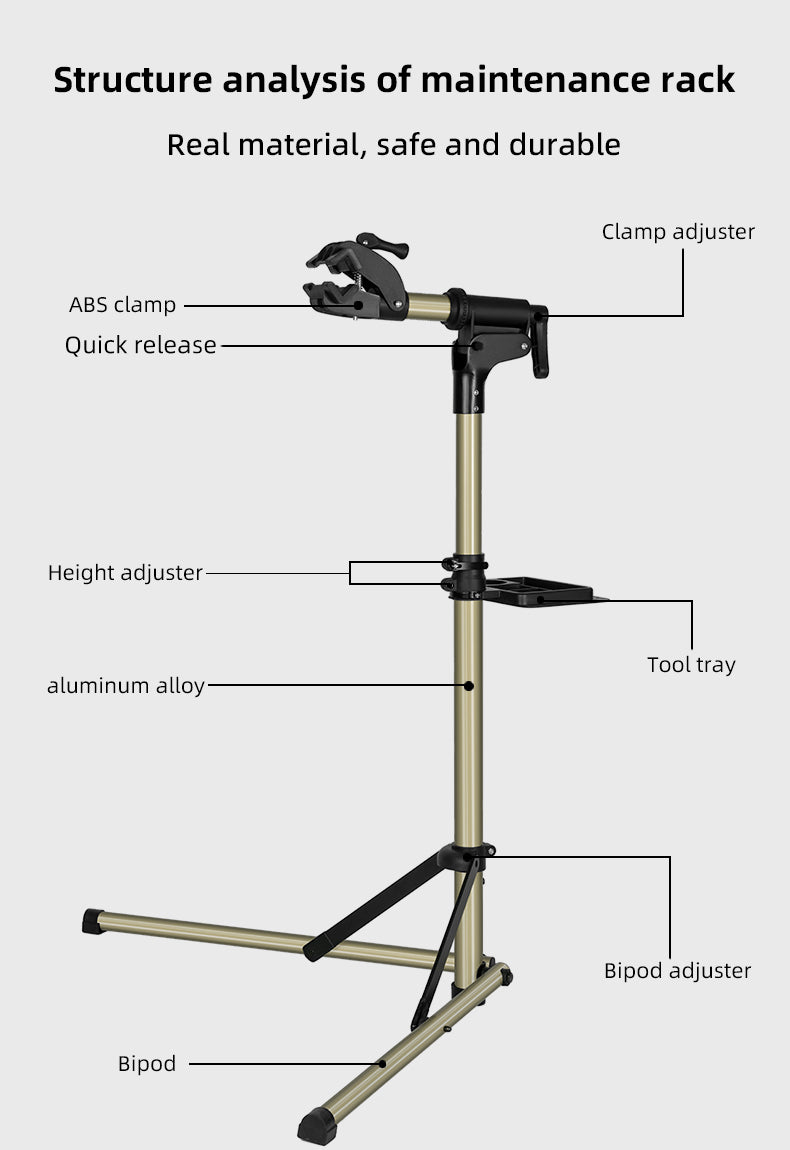 ROCKBROS Adjustable Aluminium Alloy Bike Repair Stand