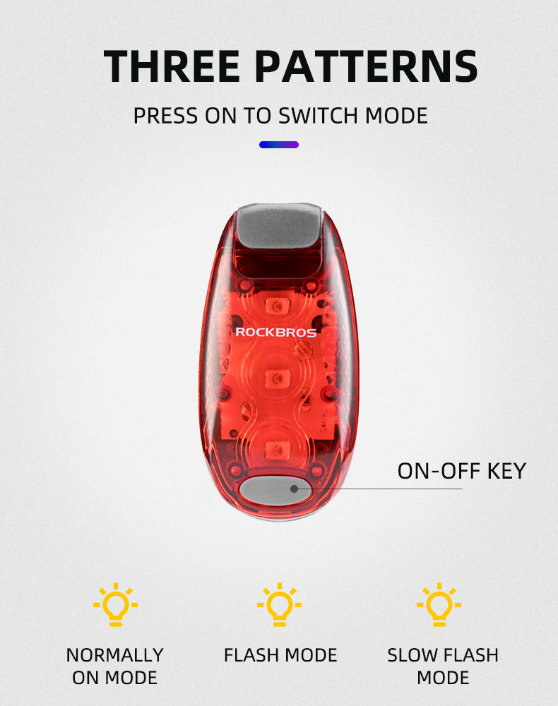 ROCKBROS Mini Red Tail Light ZPWD-1