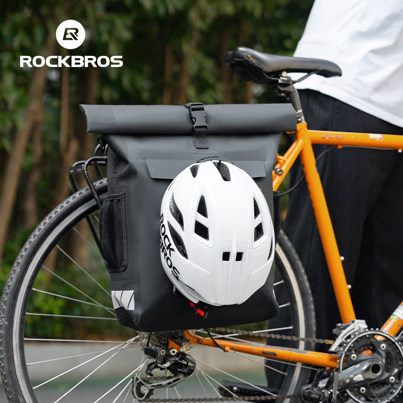 ROCKBROS Waterproof Bicycle Bike Rear Rack Bag Cycling Travel Trunk Bag 18L