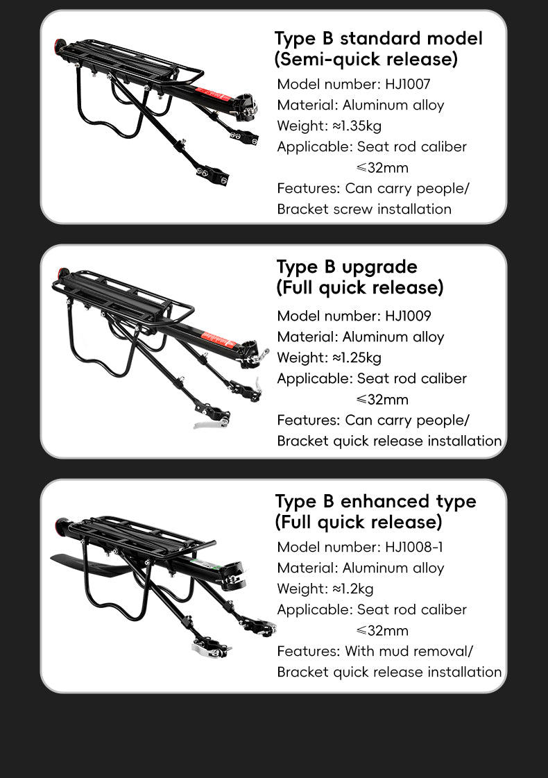 ROCKBROS Rear Shelf Basket Practical Durable Big Capacity Anti-Extrusion Portable Strong Resilience Pet Vegetable Rear Basket Frame Telescopic Cover Commuter Bike MTB