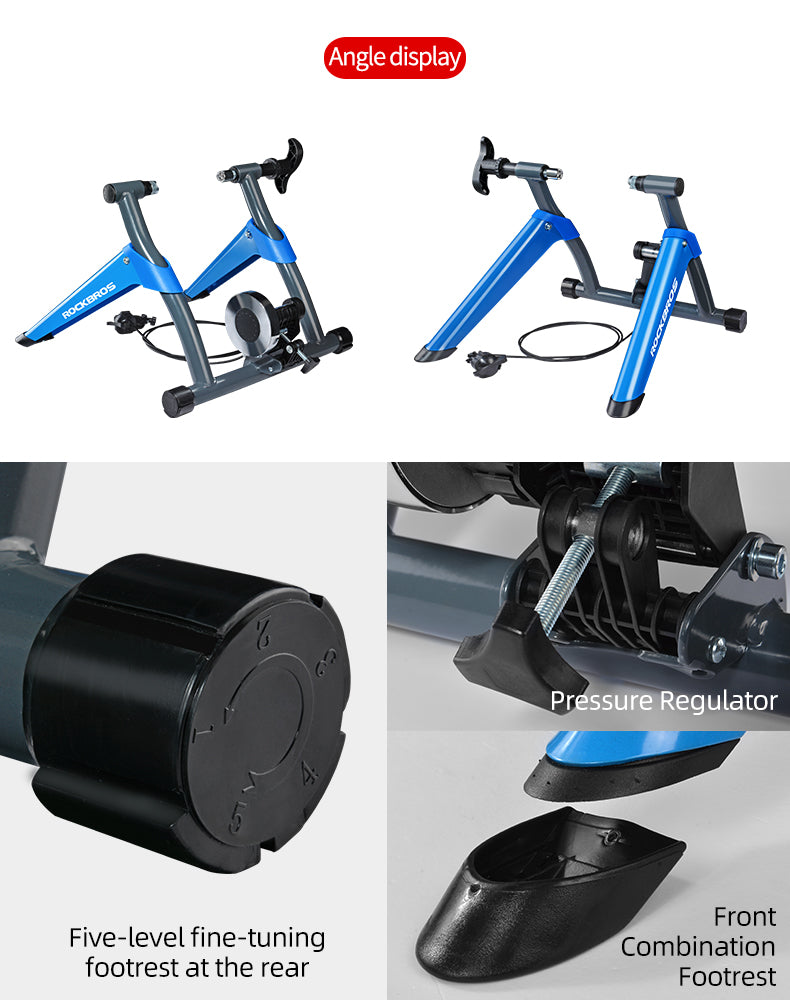 ROCKBROS-Bike Trainer Stand for Indoor Riding Bicycle Exercise Magnetic Stand