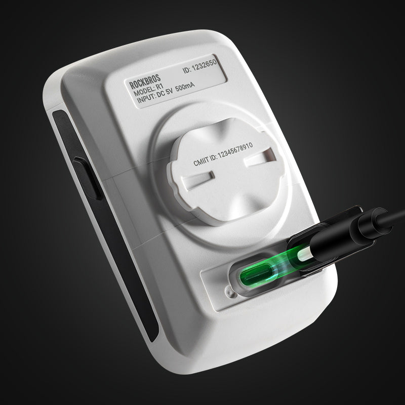 ROCKBROS Bike Cycling GPS Computer Bluetooth Wireless Speedometer IPX7 Waterproof