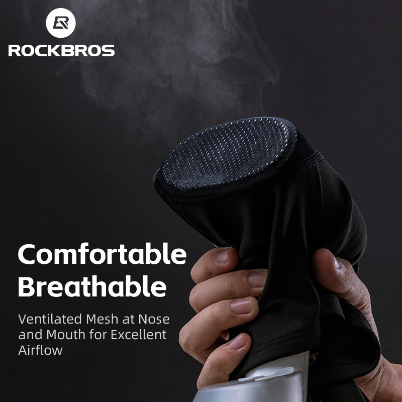 ROCKBROS Winter Thermal Cycling Balaclava Face Mask Breathable Elastic Headgear