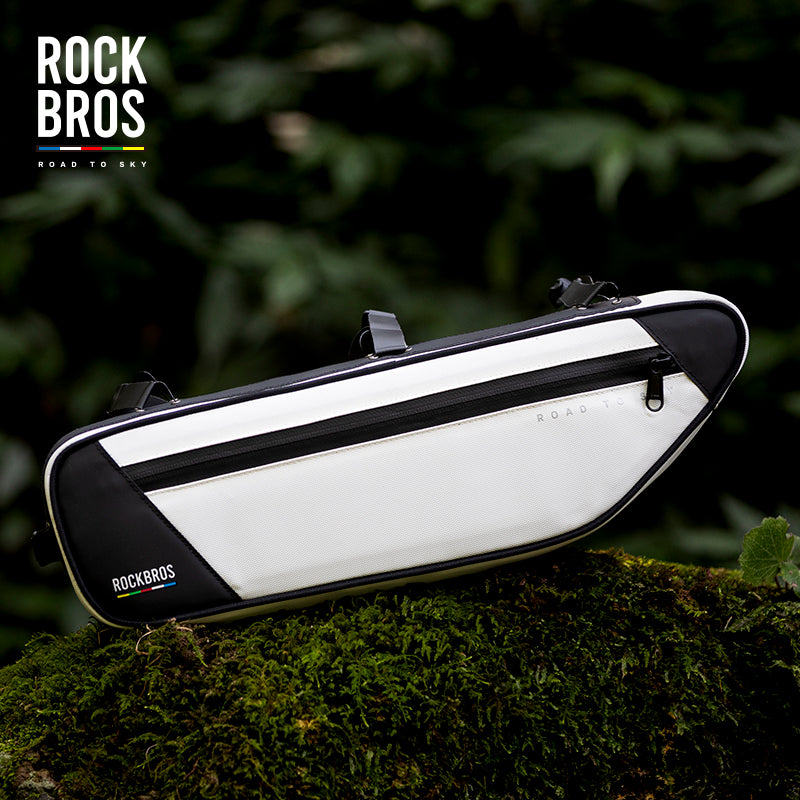 【ROAD TO SKY】 ROCKBROS Deluxe Cycling Frame Bag Bike Front Tube Bags