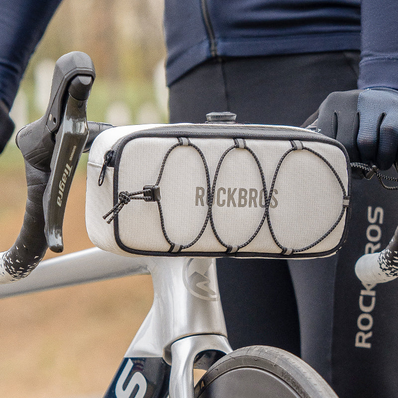 【ROAD TO SKY】 ROCKBROS Deluxe Large Handlebar Bag Cycling Front Frame Bag in Various Colours