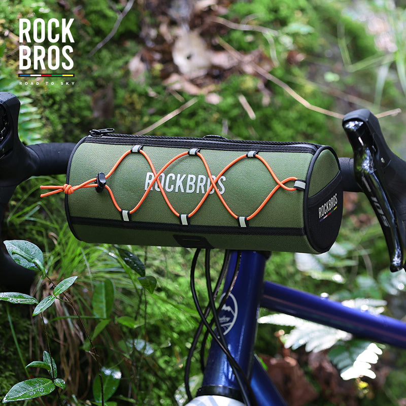 【ROAD TO SKY】ROCKBROS Deluxe Cycling Handlebar Bag Front Frame Bag