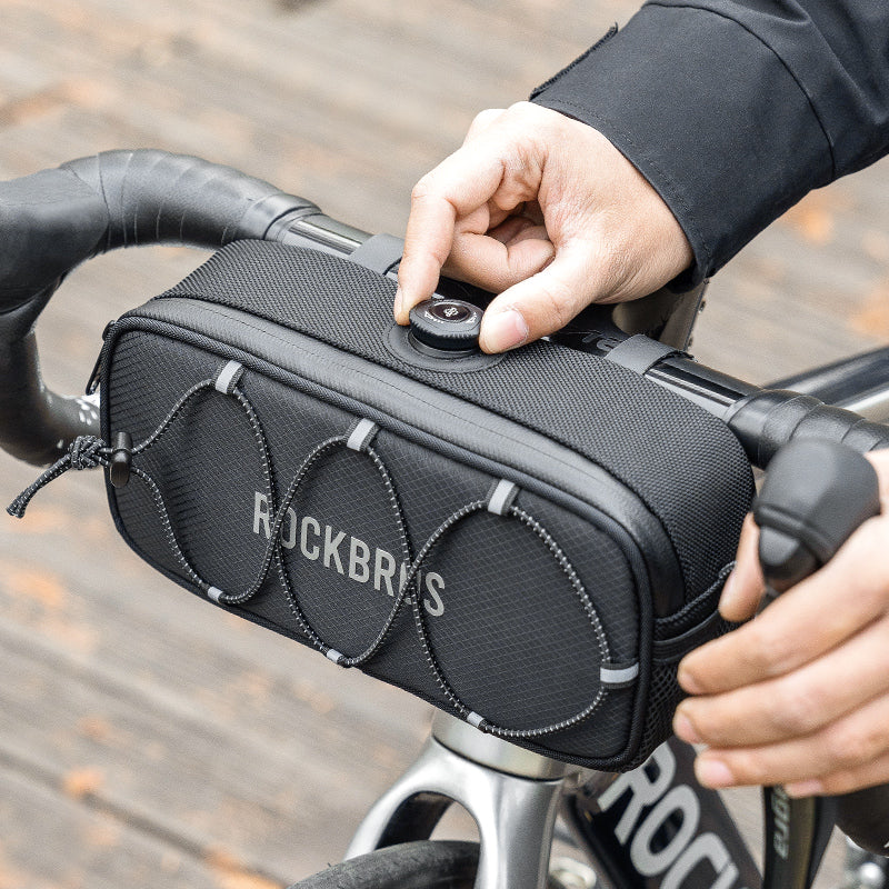 【ROAD TO SKY】 ROCKBROS Deluxe Large Handlebar Bag Cycling Front Frame Bag in Various Colours