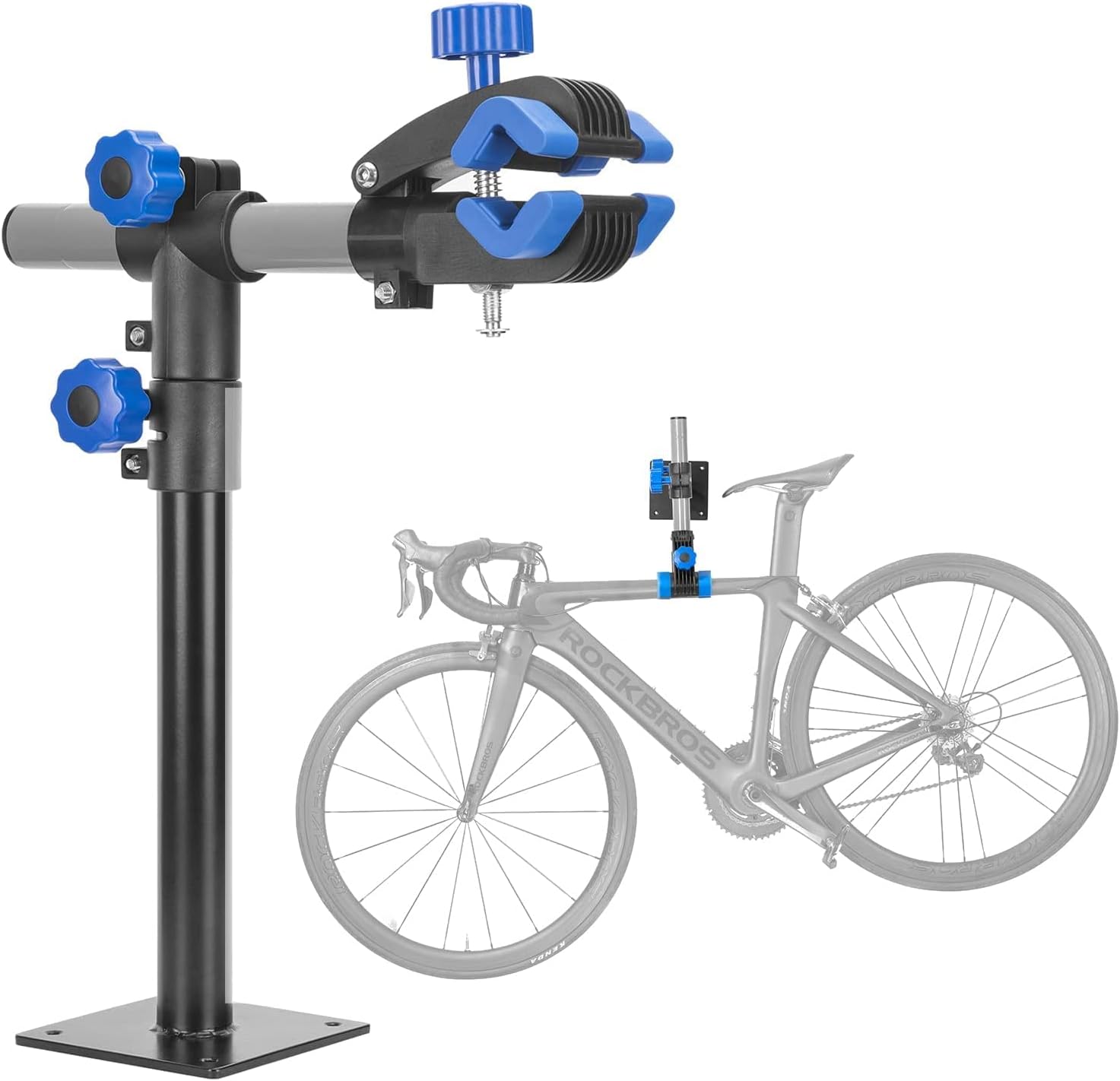 ROCKBROS Bike Repair Stand Wall Mounted Bike Maintenance Stand Station Adjustable Height