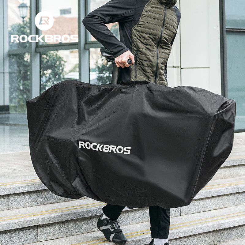 ROCKBROS Waterproof Bicycle Storage Carrier Bag For Mountain Road Bike Transport Case