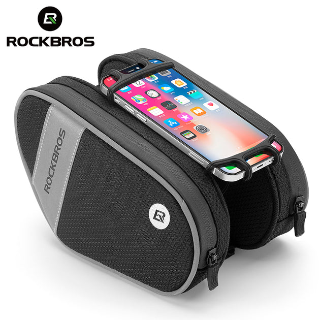 Rockbros bike deals phone bag