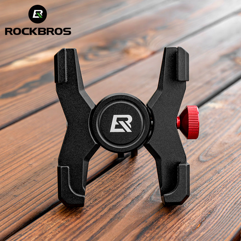 ROCKBROS Bicycle Bike Handlebar Phone Holder Mount Aluminum Alloy Adjustable