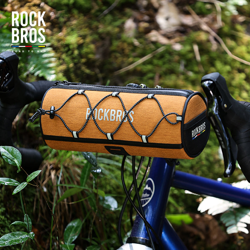 【ROAD TO SKY】ROCKBROS Deluxe Cycling Handlebar Bag Front Frame Bag