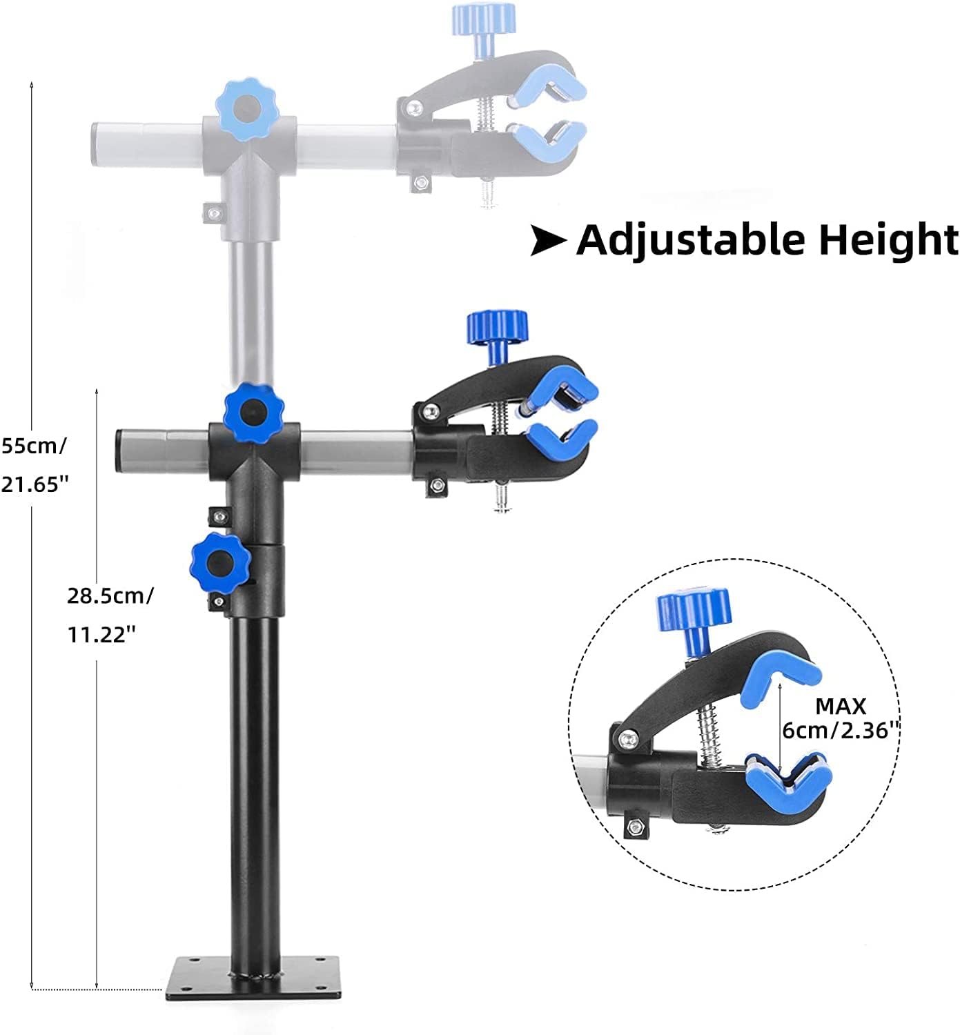 ROCKBROS Bike Repair Stand Wall Mounted Bike Maintenance Stand Station Adjustable Height