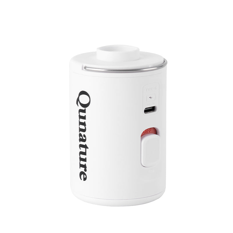 Qunature Mini Portable Outdoor Inflator Pump Portable Air Pump With Light Type-C