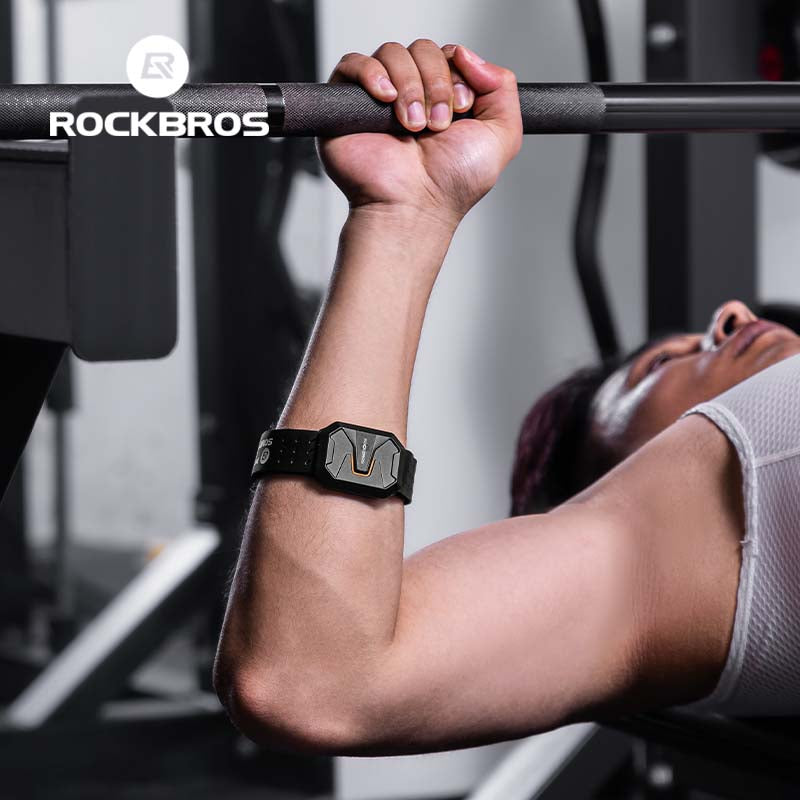 ROCKBROS Bluetooth ANT+ Sports Fitness Arm Heart Rate Monitor IP67 Waterproof