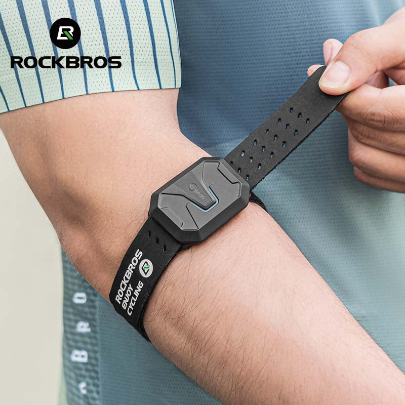 ROCKBROS Bluetooth ANT+ Sports Fitness Arm Heart Rate Monitor IP67 Waterproof