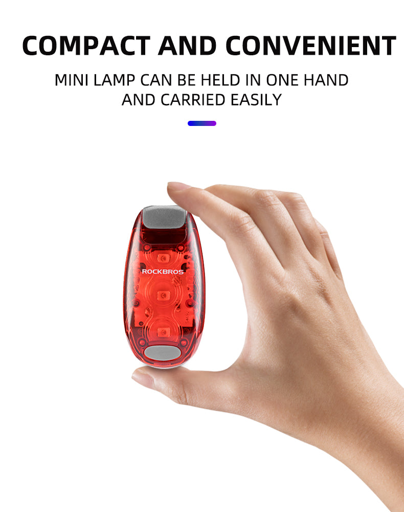 ROCKBROS Mini Red Tail Light ZPWD-1