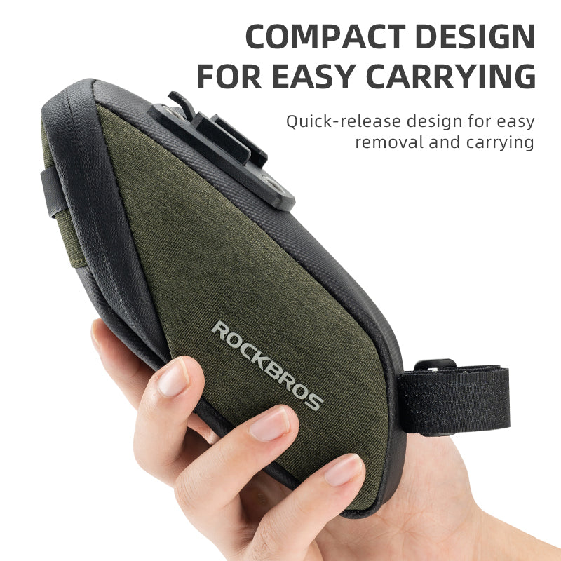 ROCKBROS Bicycle Bike Cycling Tail Bag With Mudguard Quick Release Saddle Bag