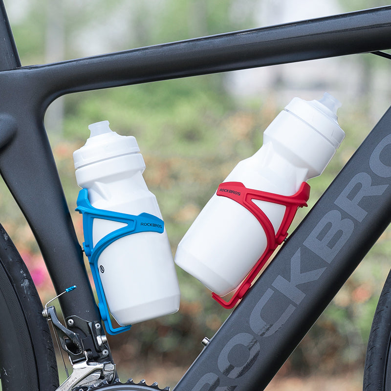 ROCKBROS 2pcs Bike Water Bottle Cage Holder Mount Bicycle Cycling Drink Cup Polycarbonate