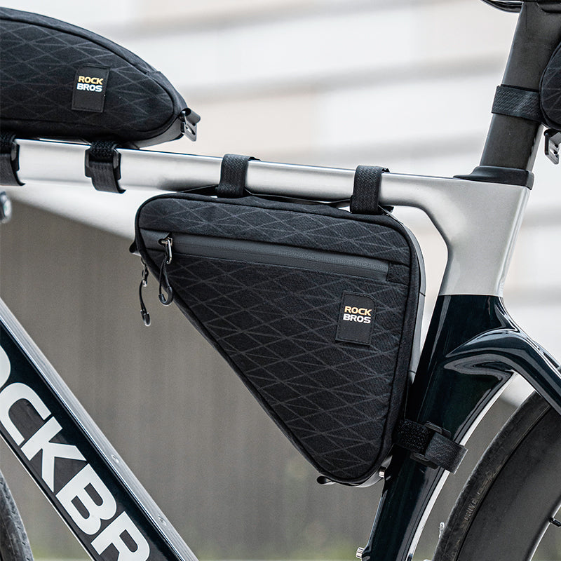 ROCKBROS Bicycle Combination Bags Set Cycling Top Tube/Triangle/Saddle Bags Set