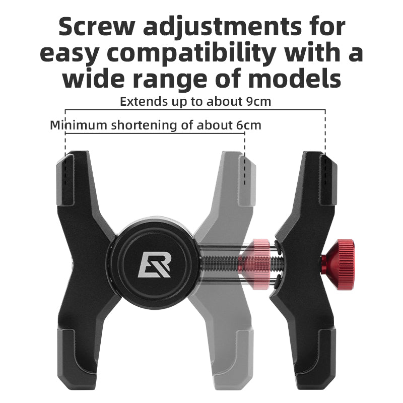 ROCKBROS Bicycle Bike Handlebar Phone Holder Mount Aluminum Alloy Adjustable