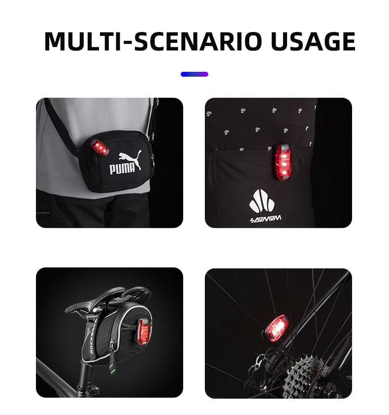 ROCKBROS Mini Red Tail Light ZPWD-1