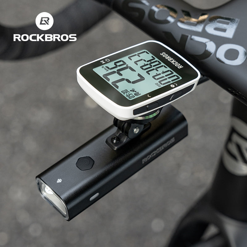 ROCKBROS Bike Cycling GPS Computer Bluetooth Wireless Speedometer IPX7 Waterproof