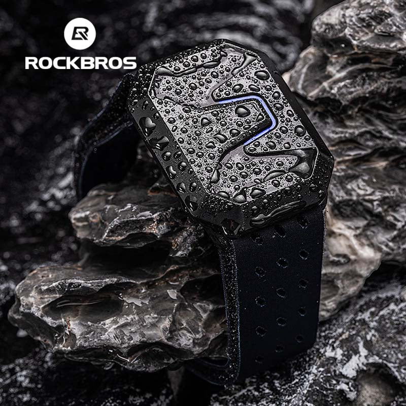 ROCKBROS Bluetooth ANT+ Sports Fitness Arm Heart Rate Monitor IP67 Waterproof