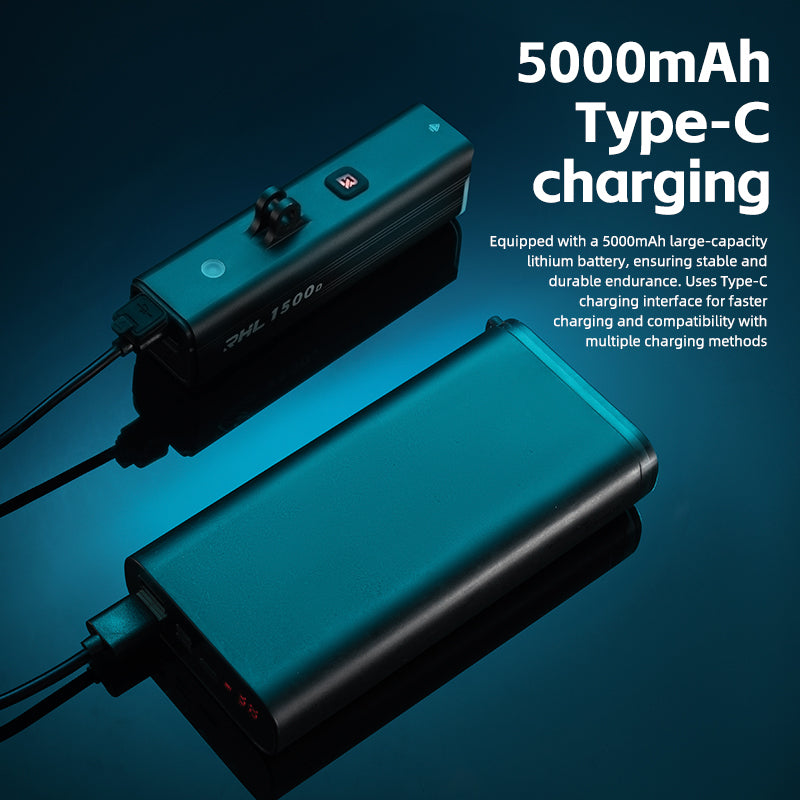 ROCKBROS RHL1000D/RHL1500D Hoisting Headlight for Bike