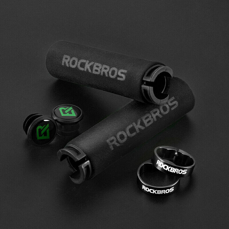 ROCKBROS Bicycle Handlebar Grips Cycling MTB BXM Bike Silicone Sponge Soft Grips