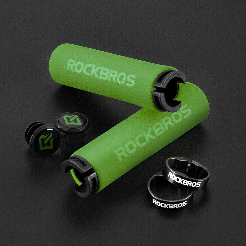 ROCKBROS Bicycle Handlebar Grips Cycling MTB BXM Bike Silicone Sponge Soft Grips