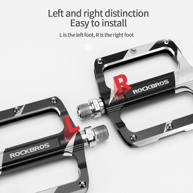 ROCKBROS Flat Lightweight Pedals in Various Colours