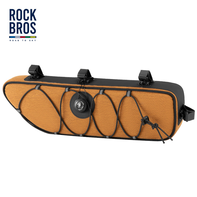 【ROAD TO SKY】 ROCKBROS Deluxe Cycling Frame Bag Bike Front Tube Bags